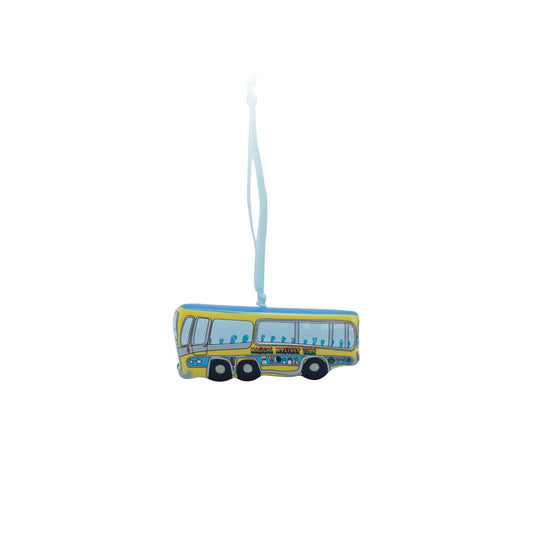 The Beatles Magical Mystery Bus Ceramic Hanging Decoration