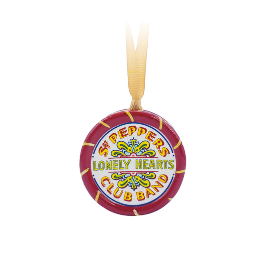 The Beatles Sgt. Pepper Drumhead Boxed Hanging Decoration