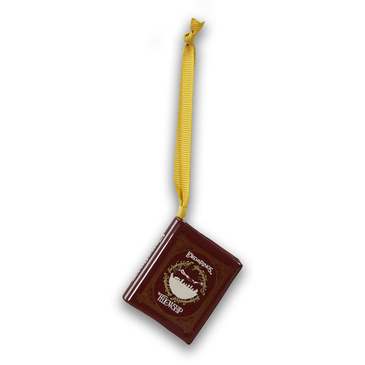 The Lord of the Rings Fellowship Ceramic Book Hanging Decoration