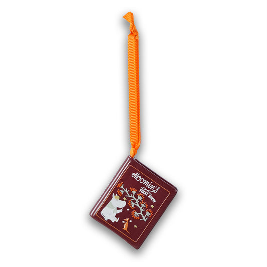 Book Hanging Decoration - Moomin (First Snow)