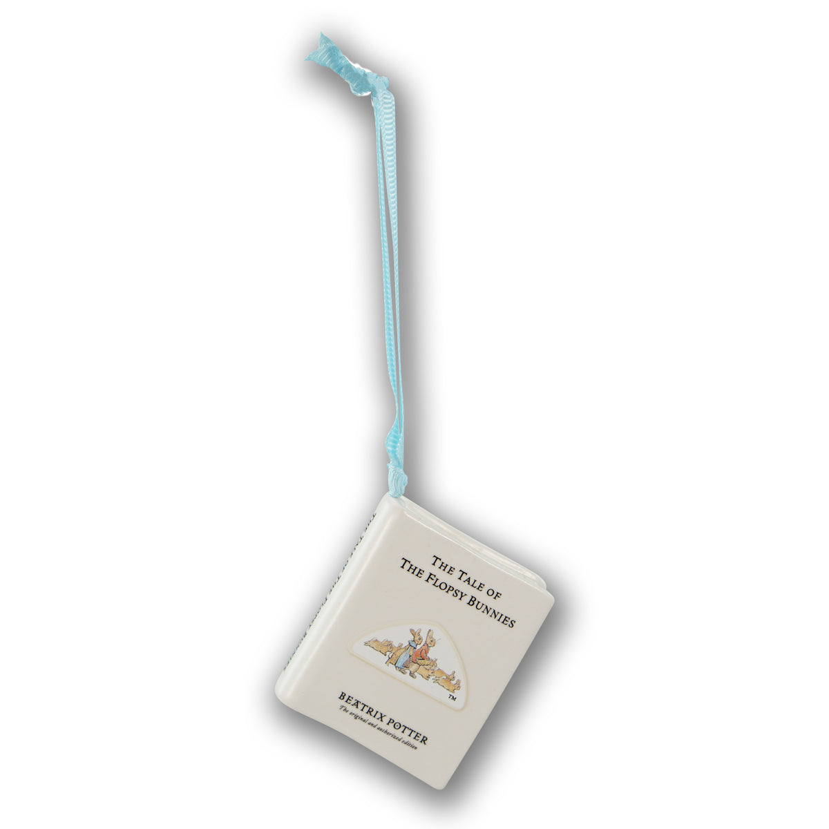 Peter Rabbit Flopsy Bunnies Ceramic Book Decoration