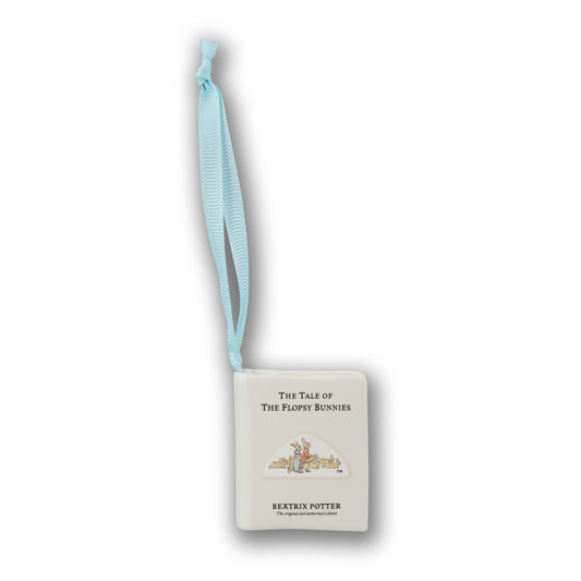 Peter Rabbit Flopsy Bunnies Ceramic Book Decoration