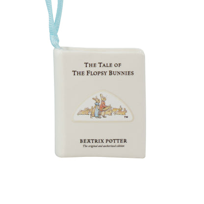 Peter Rabbit Flopsy Bunnies Ceramic Book Decoration