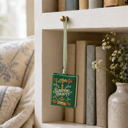 Book Hanging Decoration - Sleeping Beauty
