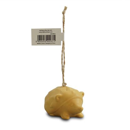 Hanging Decoration - Woodland Folk (Yellow Hedgehog)
