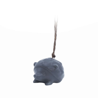 Hanging Decoration - Woodland Folk (Navy Hedgehog)