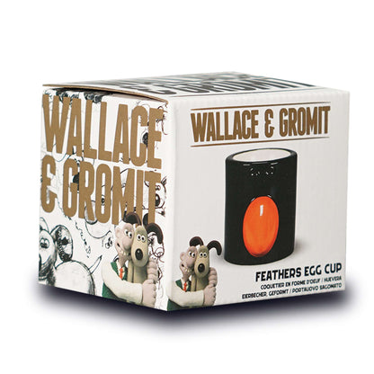 Egg Cup Shaped Boxed - Wallace & Gromit (Feathers)