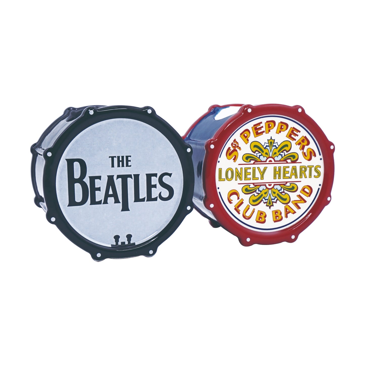 The Beatles Sgt. Pepper Drumhead Set of 2 Shaped Egg Cups