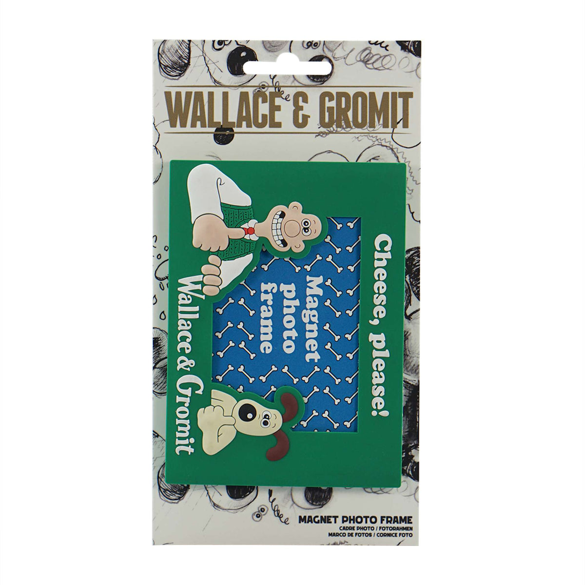 Magnet Photo Frame - Wallace & Gromit
