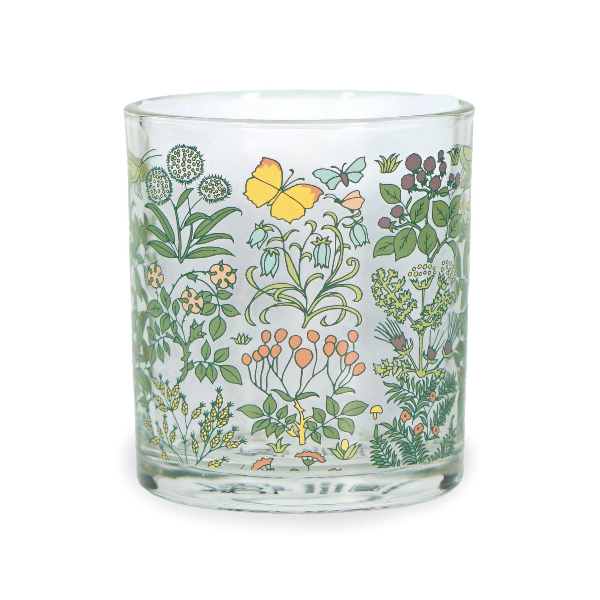 Glass Tumbler (300ml) - ACS Voysey (Apothecary's Garden)