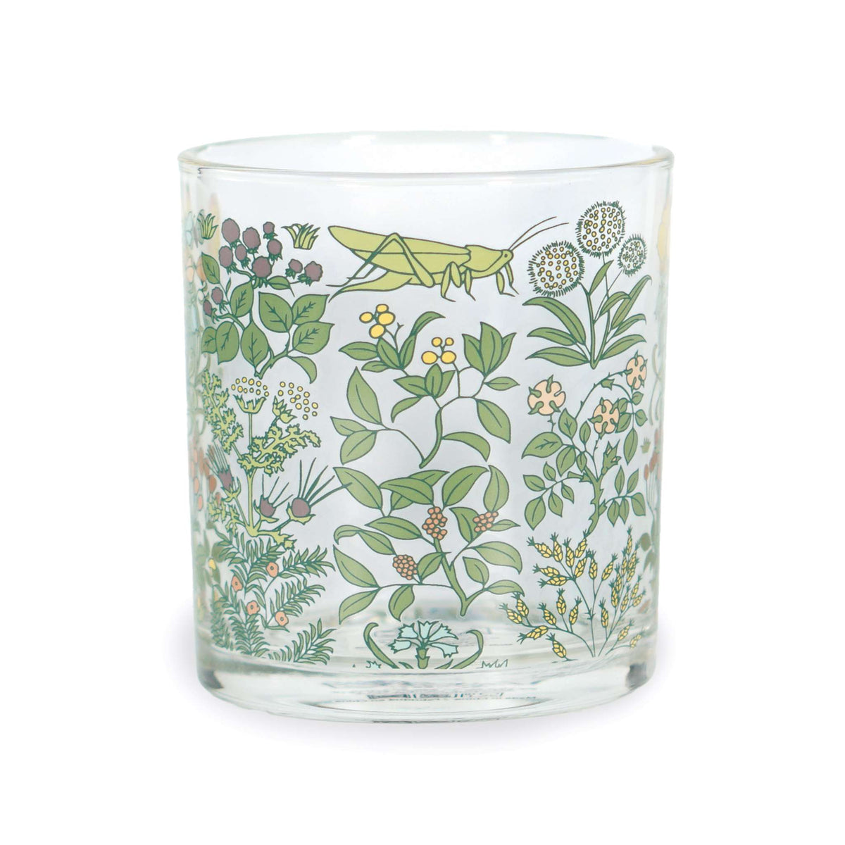C.F.A. Voysey Apothecary's Garden 300ml Glass Tumbler