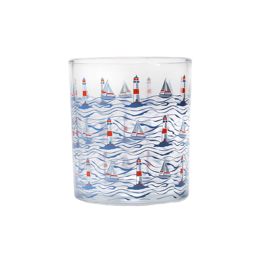 Glass Tumbler (10.5 fl oz) - Coastal (Repeat)