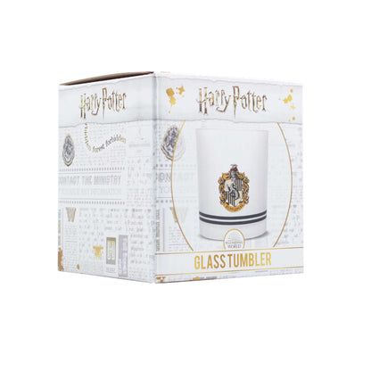 Harry Potter  Glass Tumbler - Hufflepuff House Pride