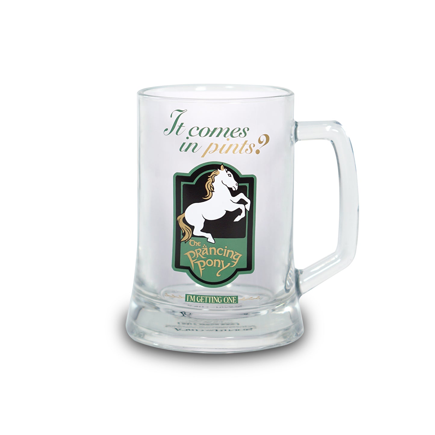 Glass Tankard (500ml) - The Lord of the Rings