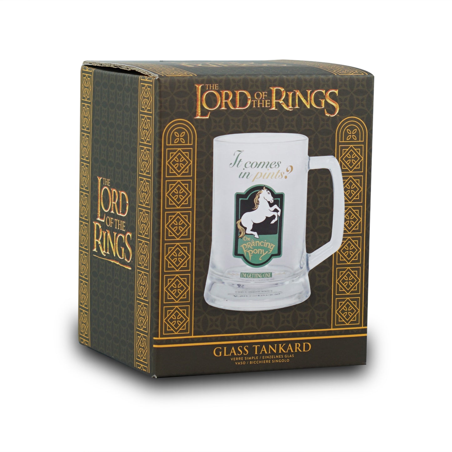 Glass Tankard (500ml) - The Lord of the Rings