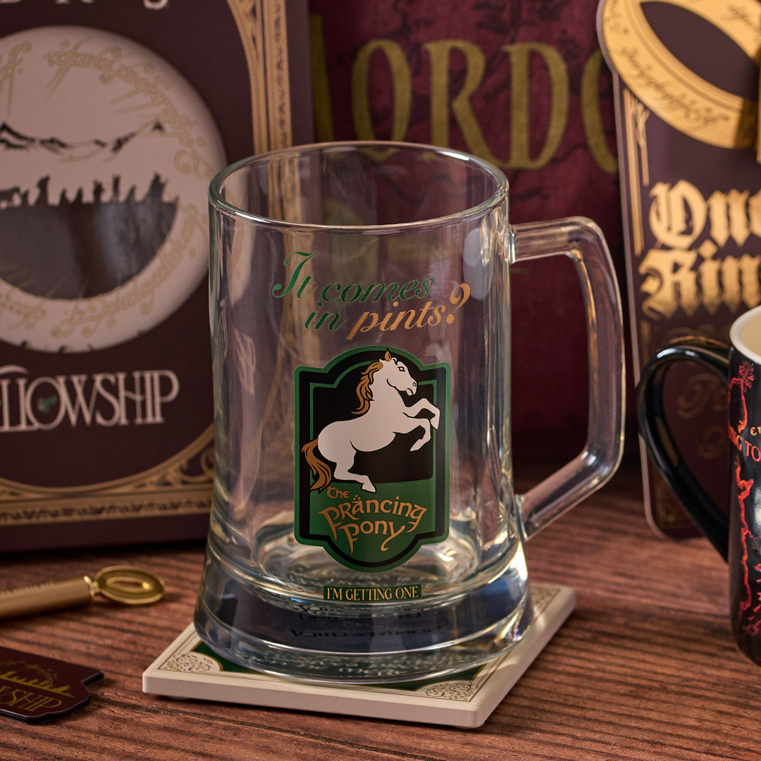 Glass Tankard (500ml) - The Lord of the Rings