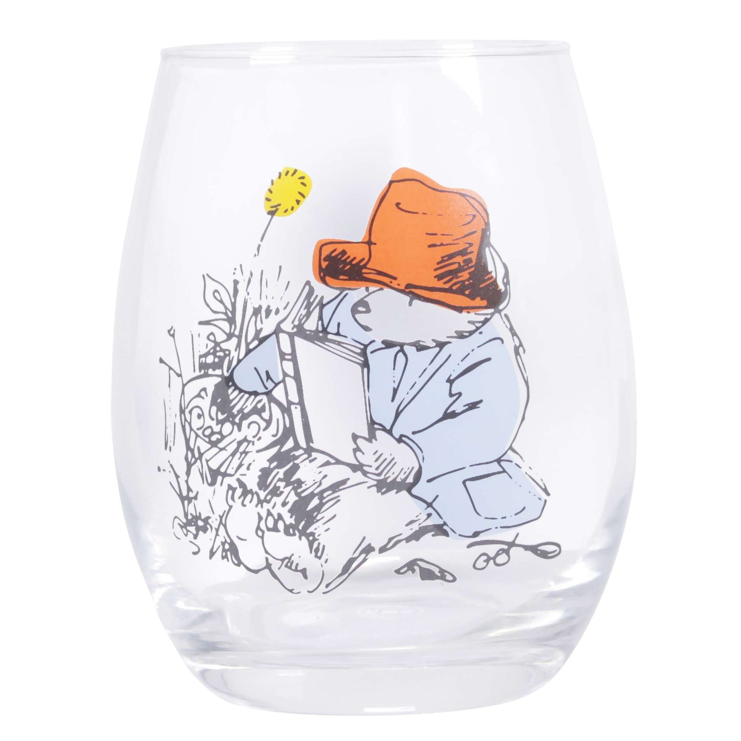 Paddington Bear Gardening 550ml Glass Tumbler