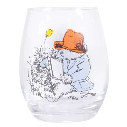 Paddington Bear Gardening 550ml Glass Tumbler