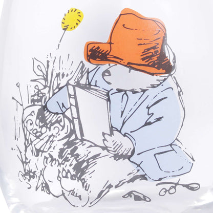 Paddington Bear Gardening 550ml Glass Tumbler