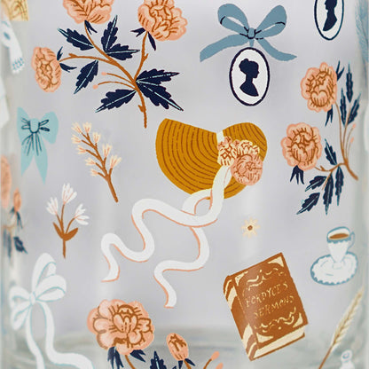 Jane Austen Pride & Prejudice 300ml Glass Tumbler