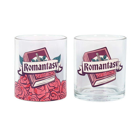 Romantasy Set of 2 Boxed 300ml Glass Tumblers From Pulteney Press