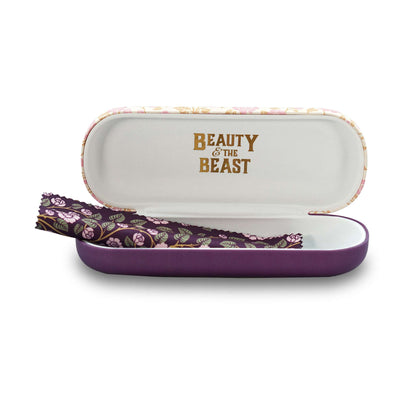 Beauty and the Beast Hard Glasses Case with Cloth