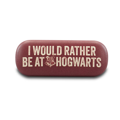 Harry Potter I Would Rather Hard Glasses Case