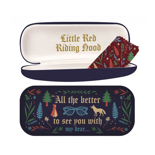 Little Red Riding Hood Hard Cover Glasses Case from Pulteney Press