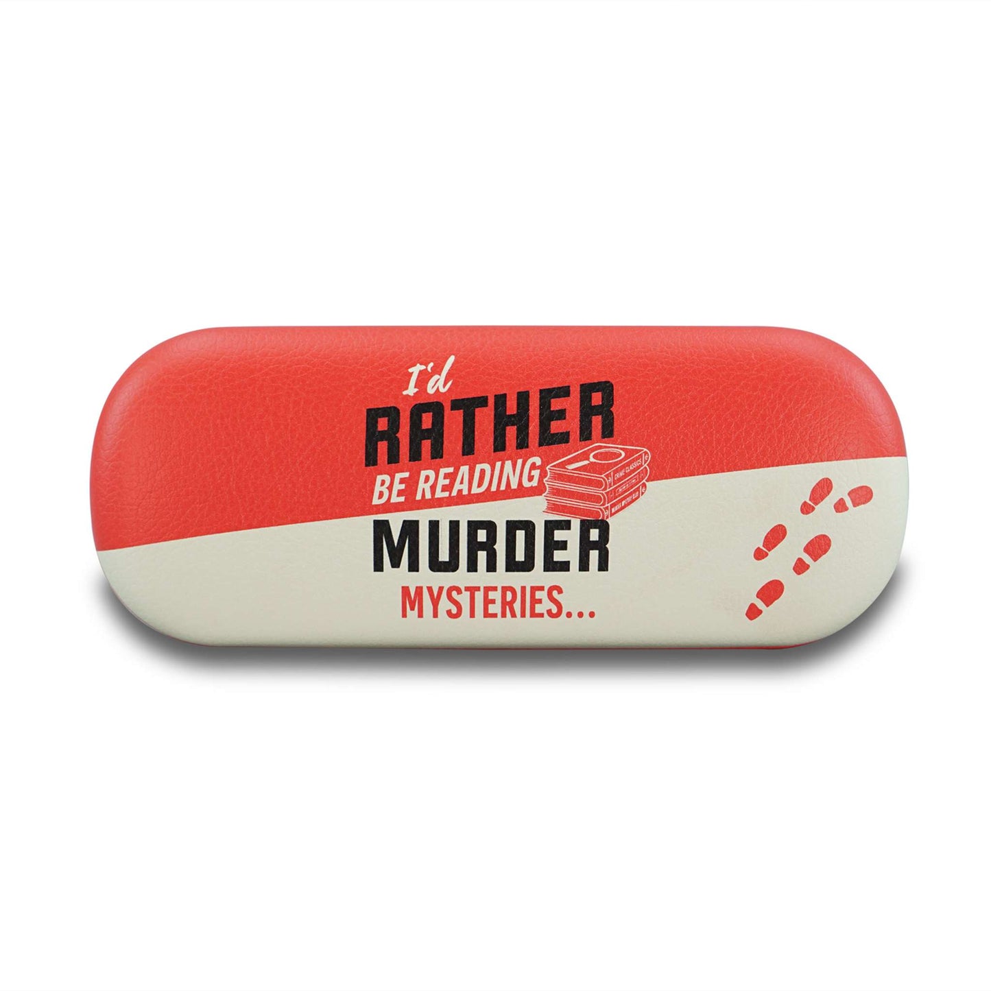 Murder Mystery Book Club Hard Cover Glasses Case with Microfibre cloth from Pulteney Press