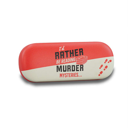 Murder Mystery Book Club Hard Cover Glasses Case with Microfibre cloth from Pulteney Press