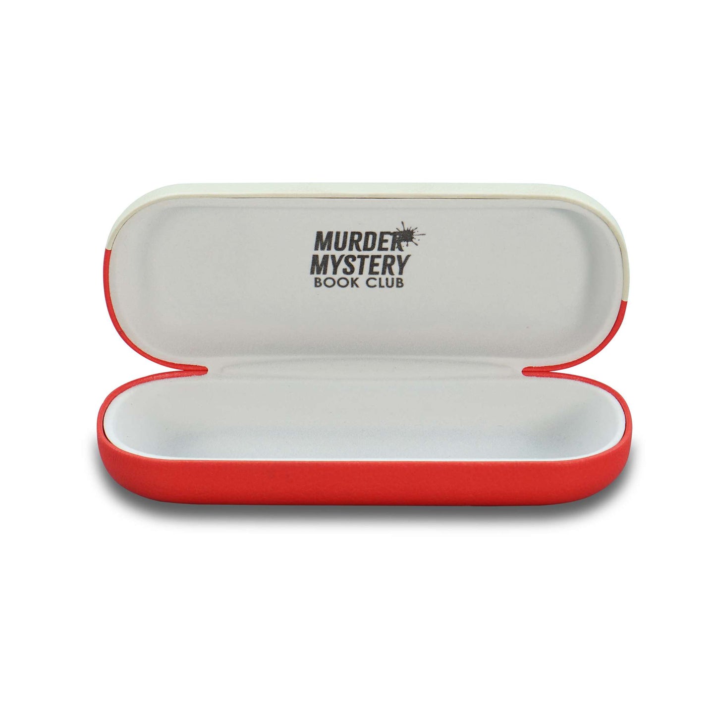 Murder Mystery Book Club Hard Cover Glasses Case with Microfibre cloth from Pulteney Press