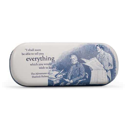 Sherlock Holmes Hard Cover Glasses Case from Pulteney Press