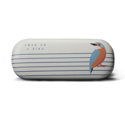 RSPB Kingfisher “Free as a Bird” Glasses Case