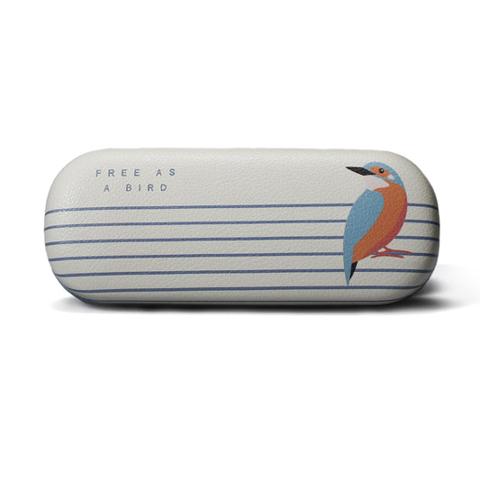 RSPB Free as a Bird Kingfisher Hard Cover Glasses Case