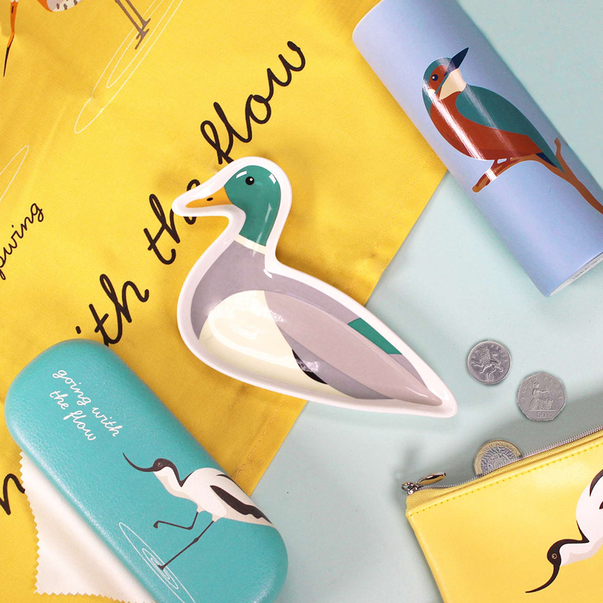 RSPB Avocet “Going with the Flow” Glasses Case