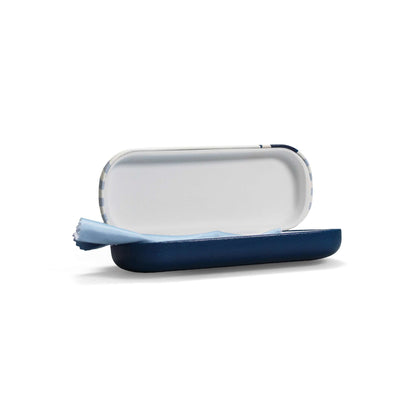 RSPB Puffin Blue Hard Cover Glasses Case
