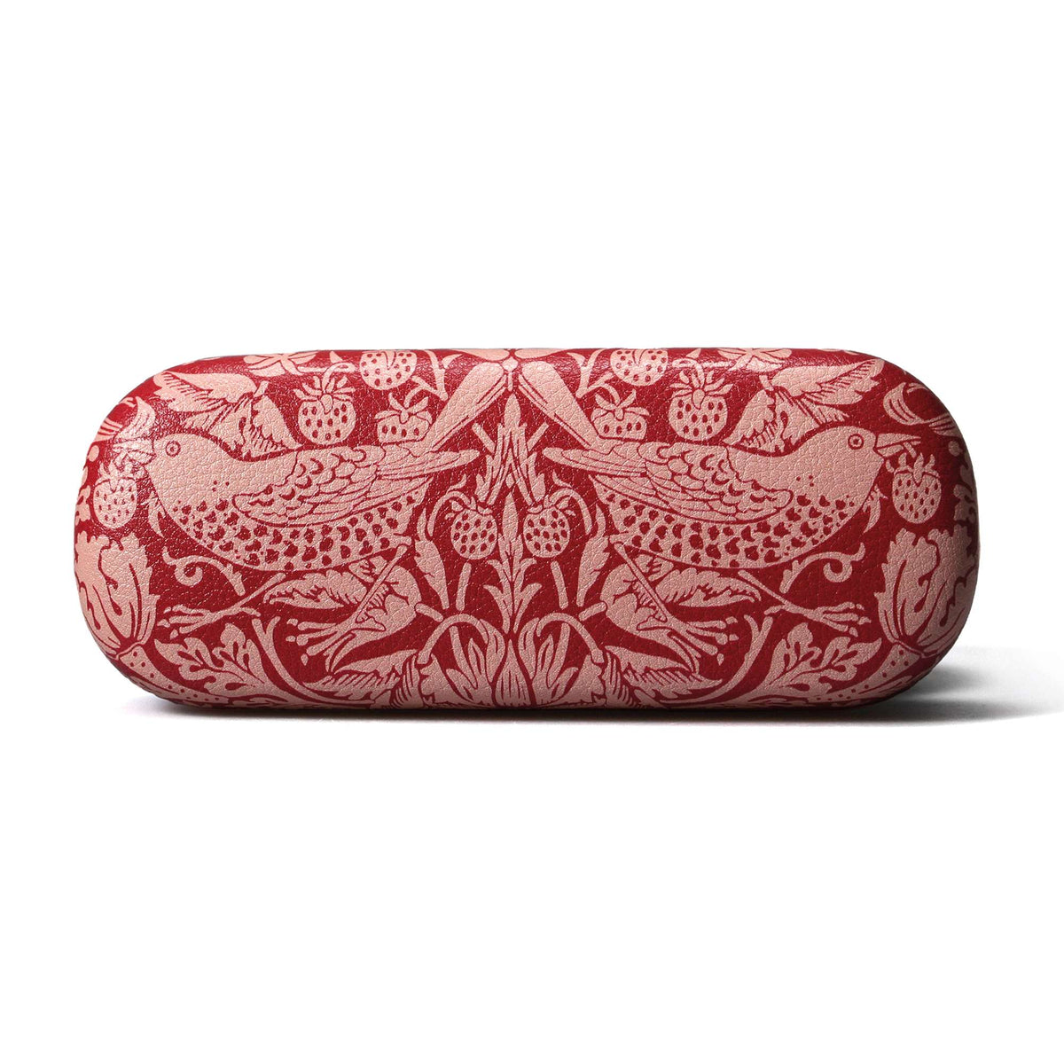 Arts & Crafts Society William Morris Strawberry Thief Raspberry Hard Cover Glasses Case
