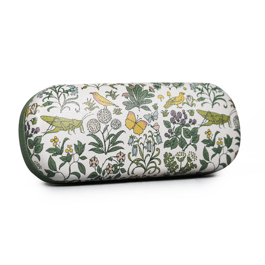 Arts & Crafts Society Voysey Apothecary's Garden Hard Cover Glasses Case