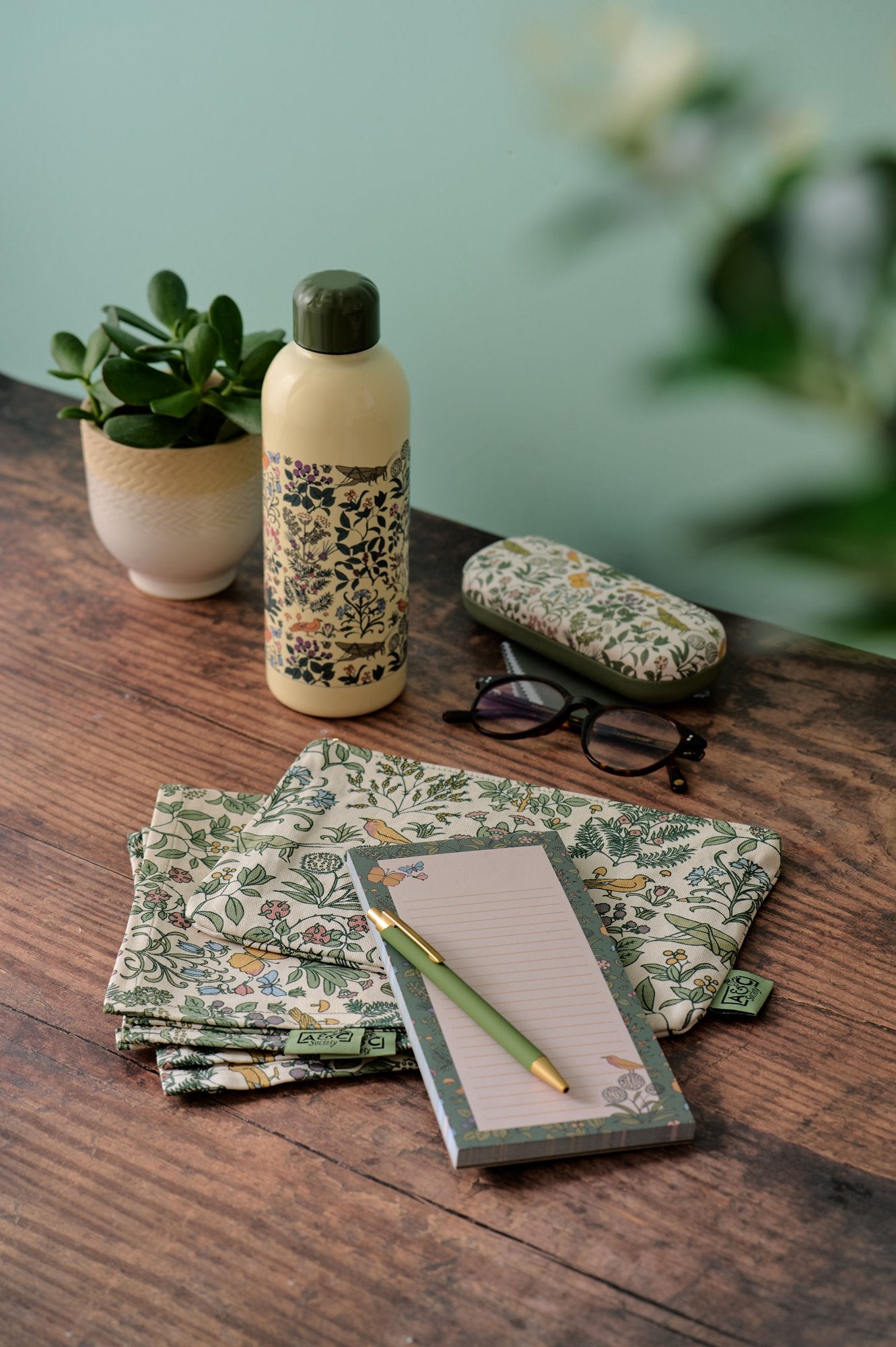 Glasses Case (Hard) - ACS Voysey (Apothecary's Garden)