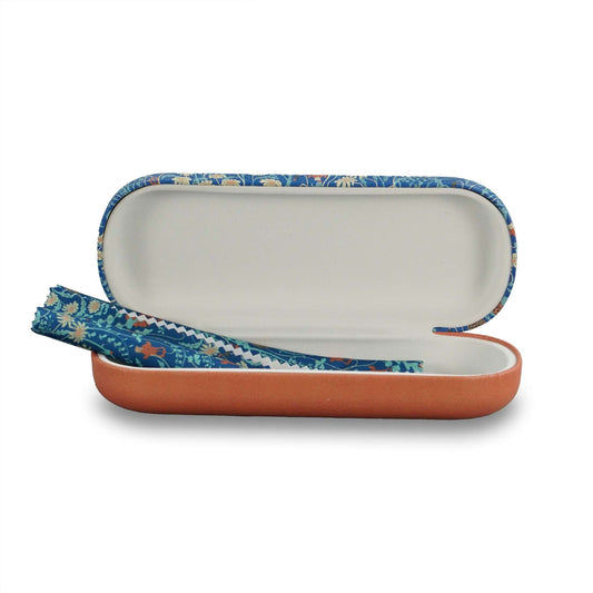 Arts & Crafts Society Walter Crane Meadow Flowers Hard Cover Glasses Case