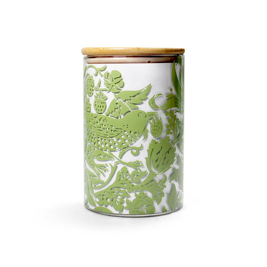 Storage Jar Glass (950ml) - ACS William Morris (Sage)