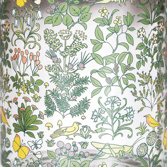 Storage Jar Glass (750ml) - ACS Voysey (Apothecary's Garden)