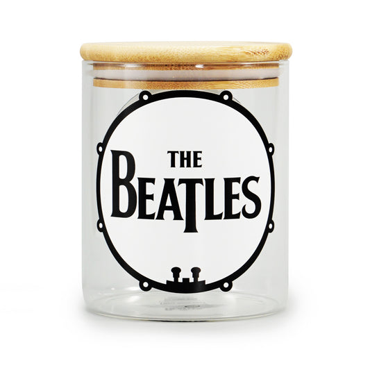 The Beatles Logo 750ml Glass Storage Jar