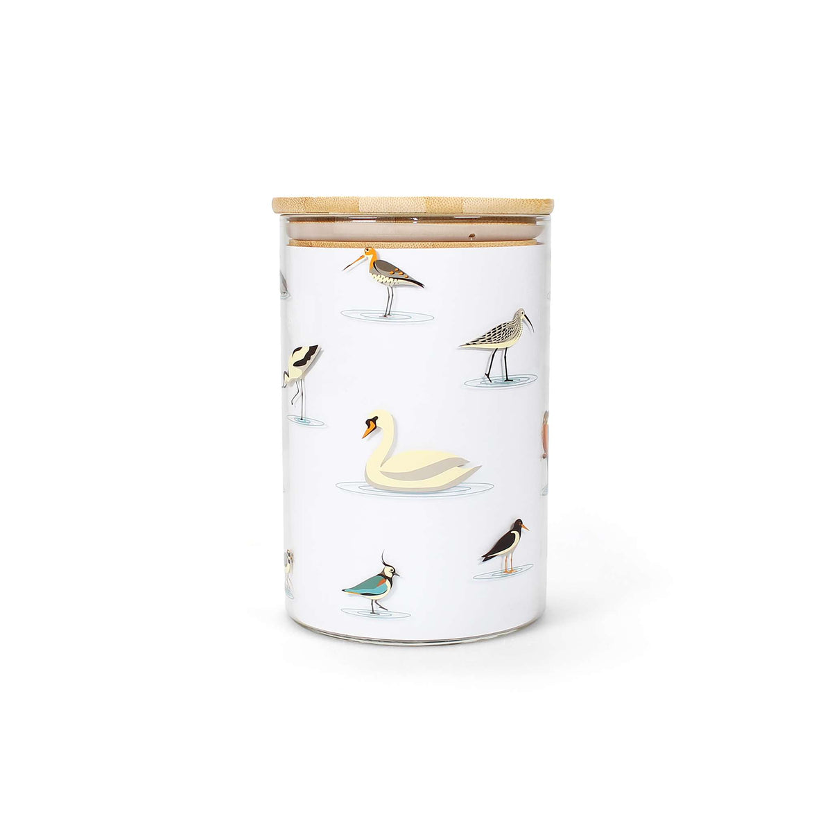 RSPB Water Birds Glass Storage Jar - 950ml