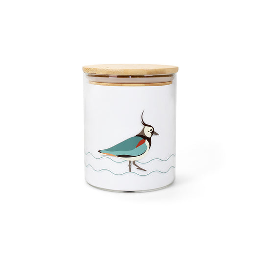 Lapwing 750ml Glass Storage Jar from RSPB