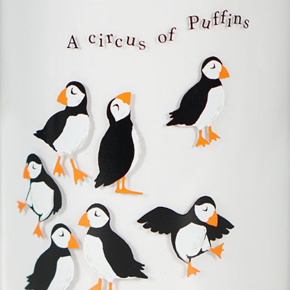 RSPB Circus of Puffins Glass Storage Jar - 750ml