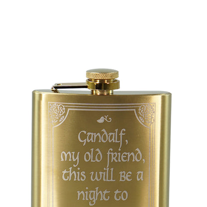 Hip Flask 7oz - The Lord of the Rings (Gandalf)