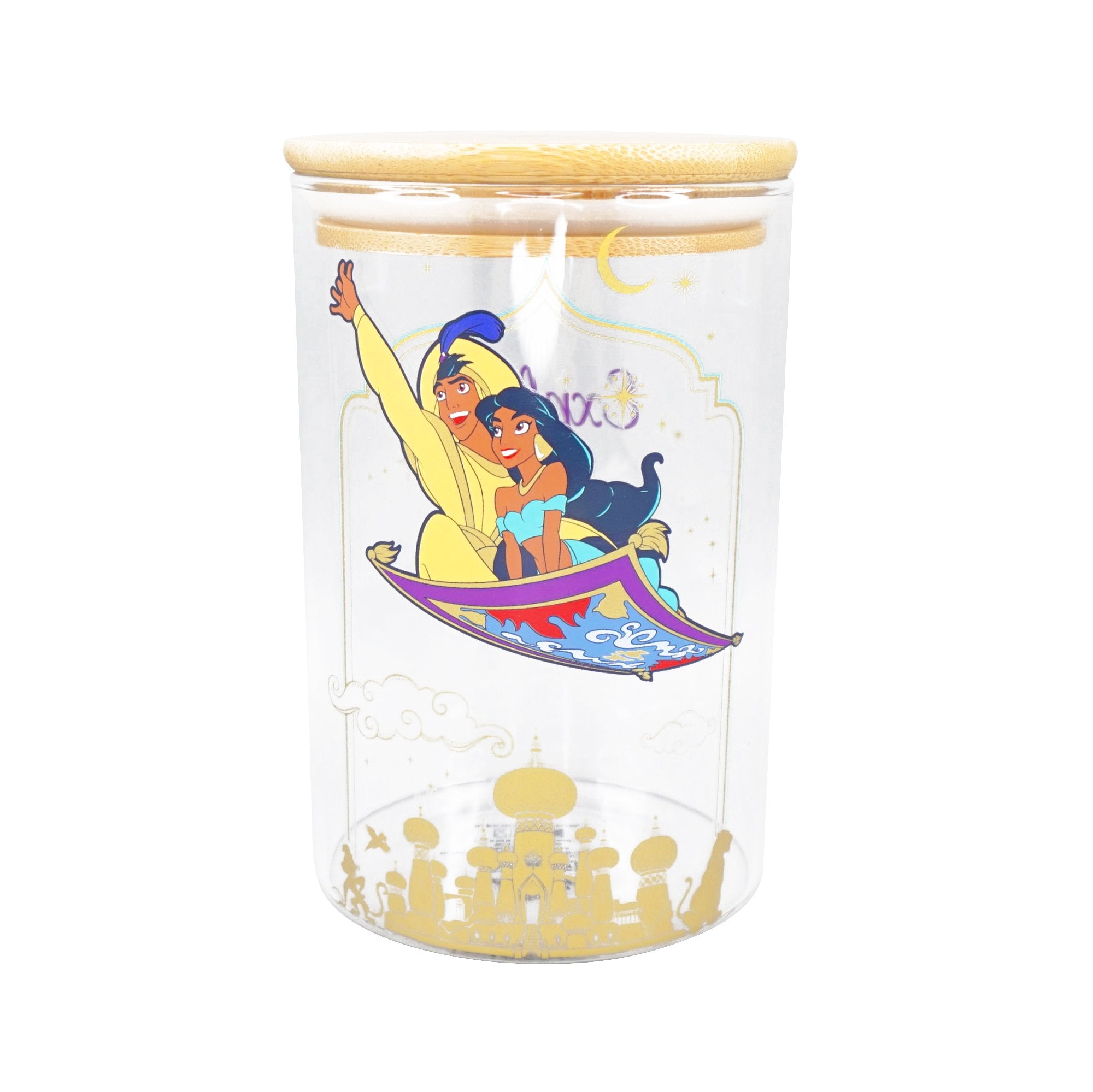 Storage Jar Glass (950ml)- Disney Aladdin