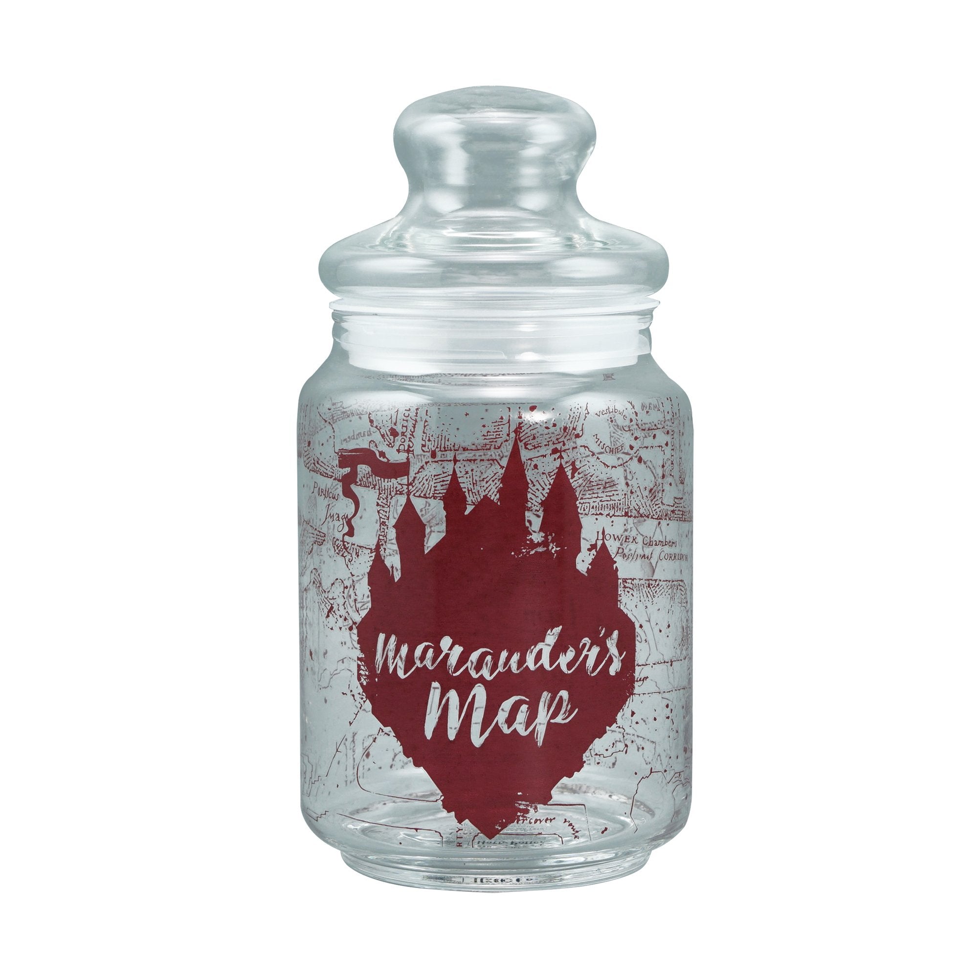 Candy Jar Glass (750ml) - Harry Potter (Marauder's Map)