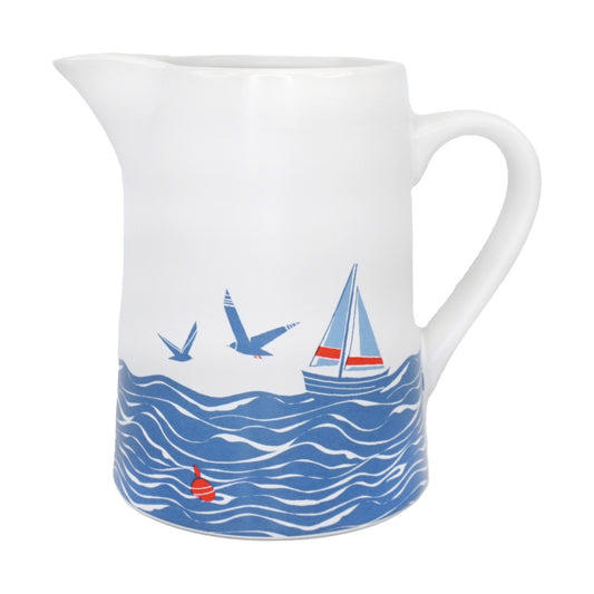 Jug Ceramic (17.5 fl oz) - Coastal
